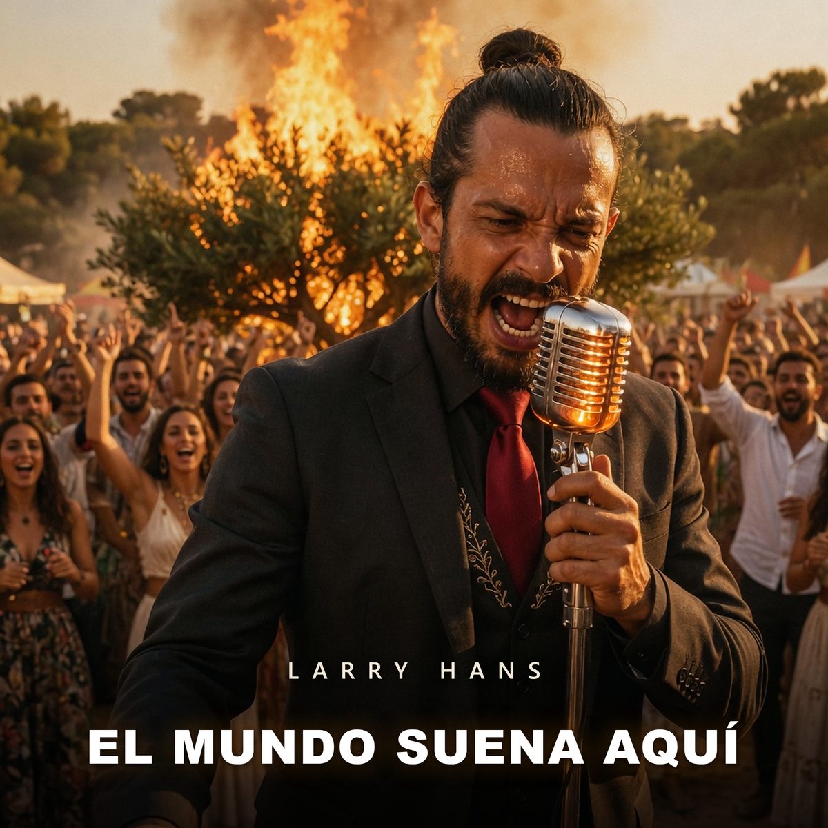 El Mundo Suena Aquí de Larry Hans es la maestra que nació en español para el mundo