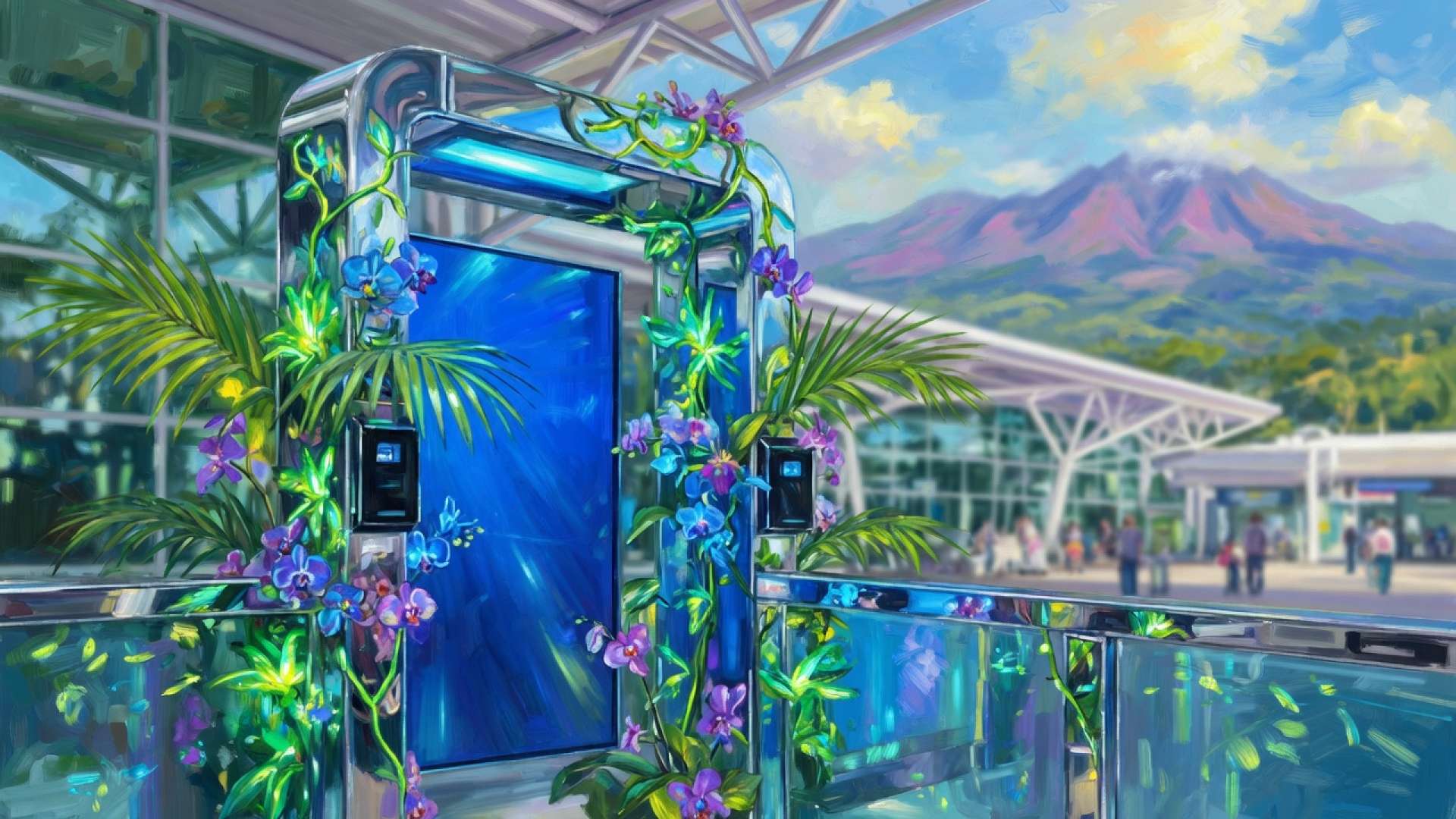 El Aeropuerto Internacional Juan Santamaría presenta puertas electrónicas de biometría para agilizar el proceso de inmigración