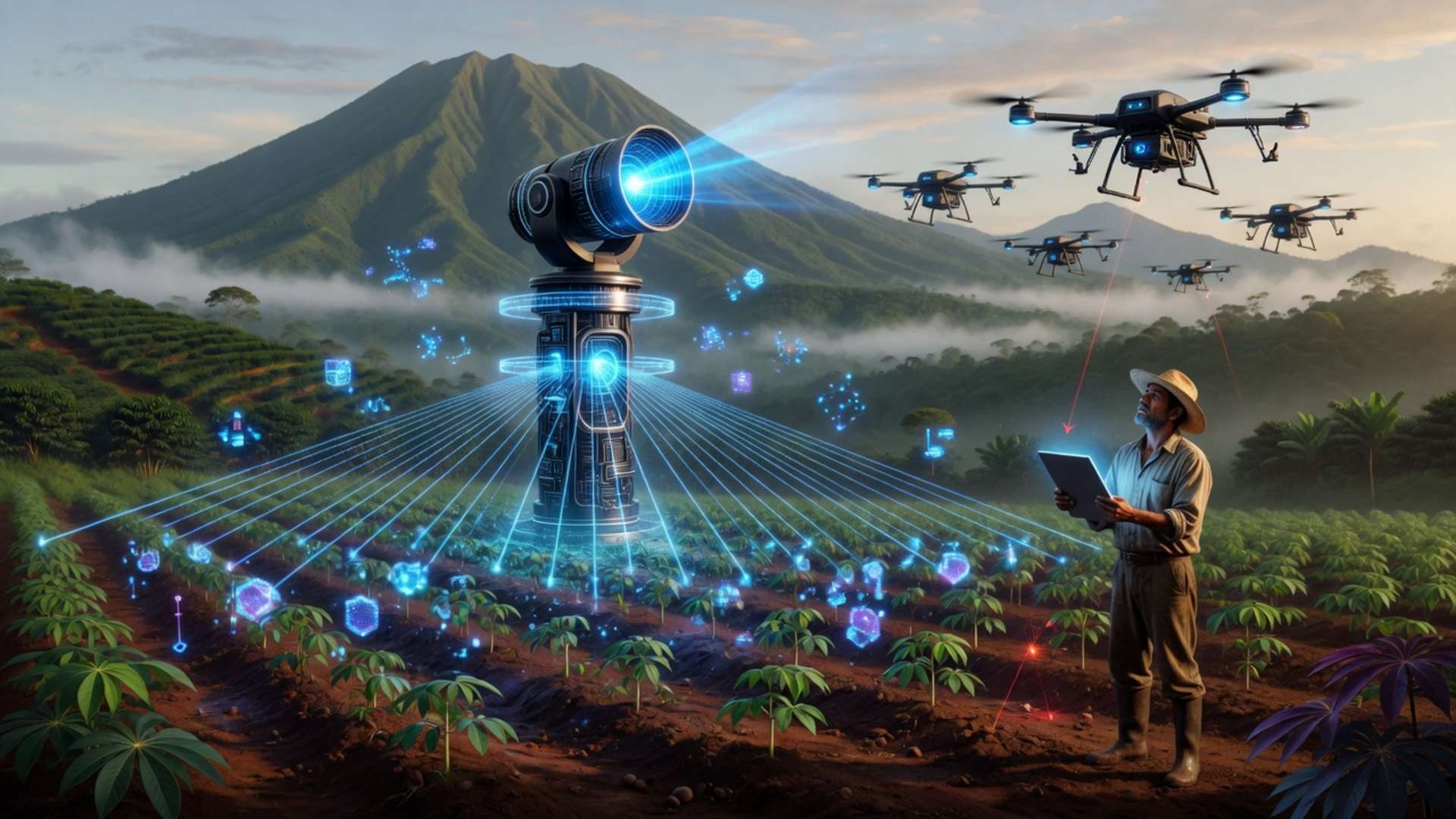 Costa Rica lanza programa de tecnología de precisión para apoyar a pequeños productores agrícolas