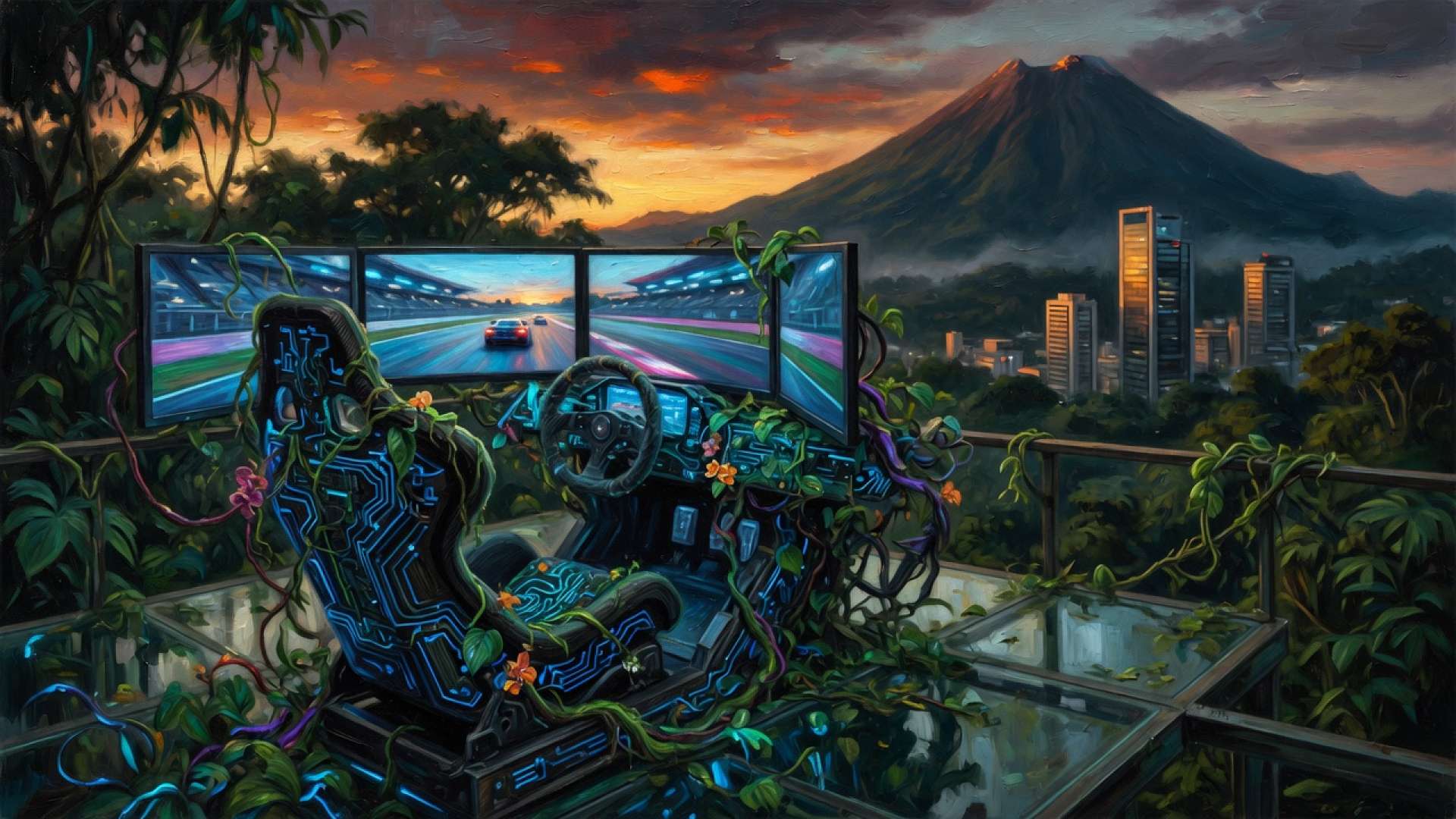 Costa Rica lanza RCADE, fusionando simuladores de juegos profesionales con carreras en pistas de escala real