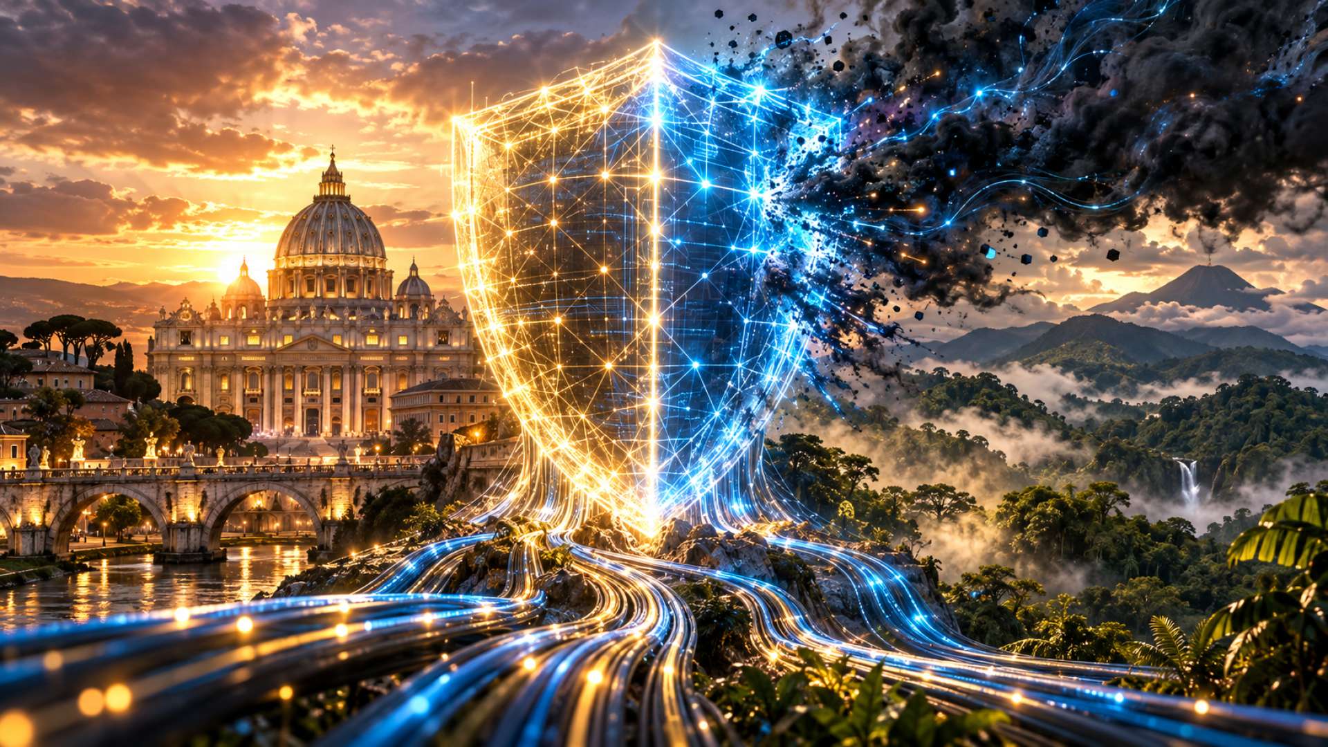 La presidenta de Costa Rica, Laura Fernández, invita al papa León XIV durante una misión vaticana sobre seguridad y diplomacia