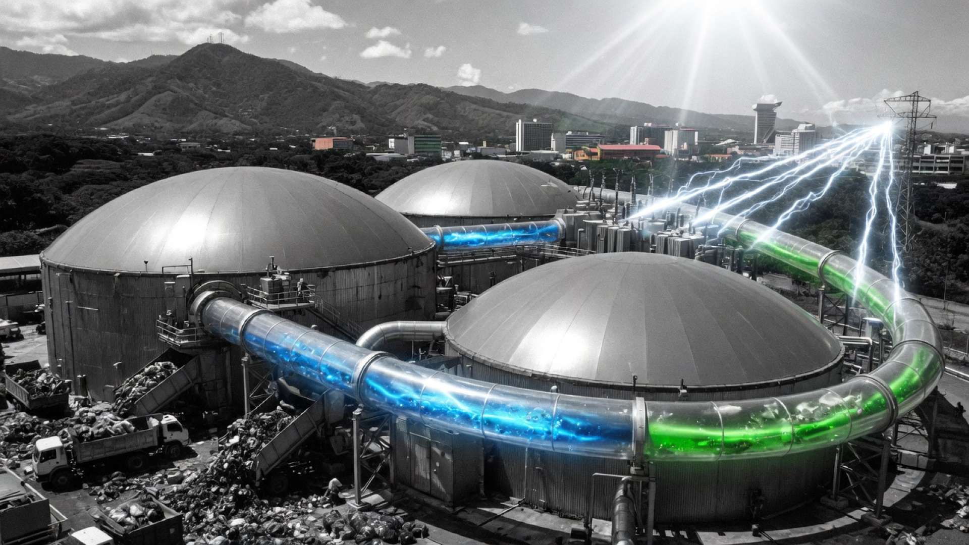EBI Costa Rica amplía su modelo de residuos a energía con generación de energía a partir de biogás en varios parques ambientales