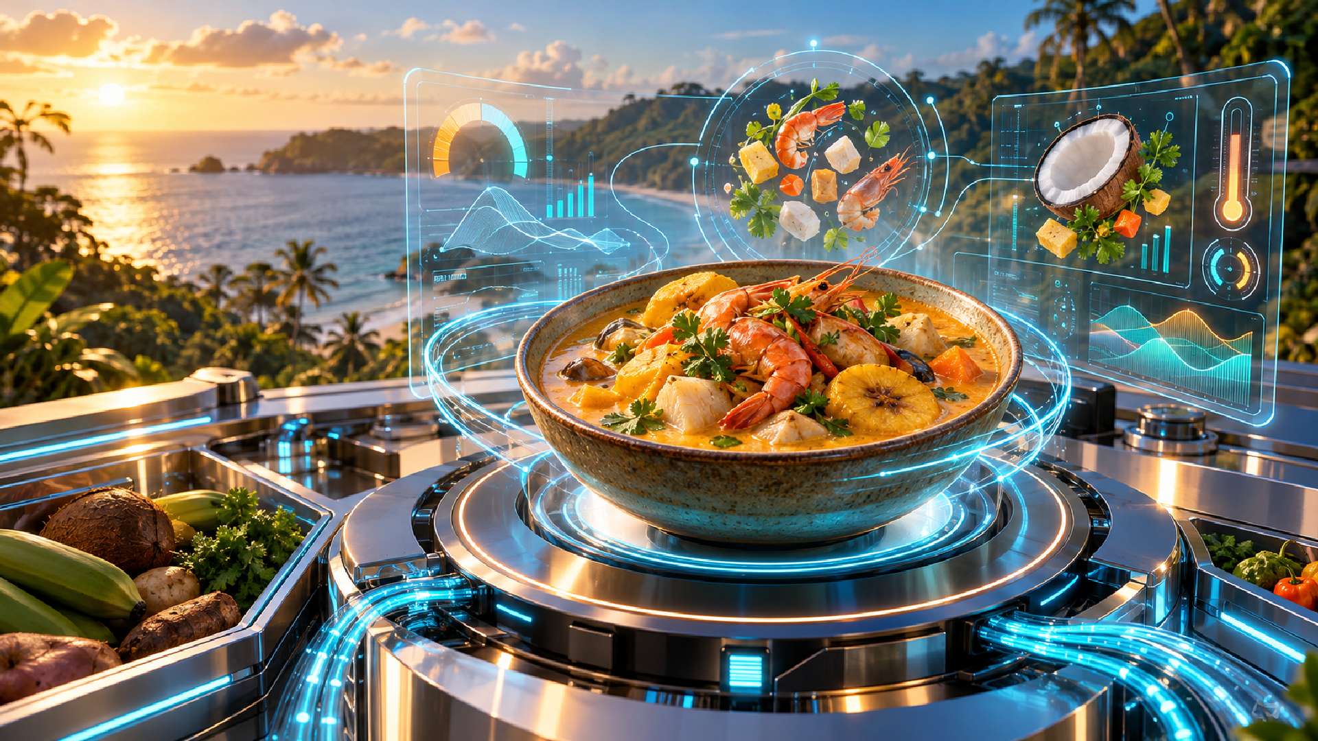 Kendall Garita Alfaro se corona como el máximo referente gastronómico de las TIC con platos característicos afrocaribeños