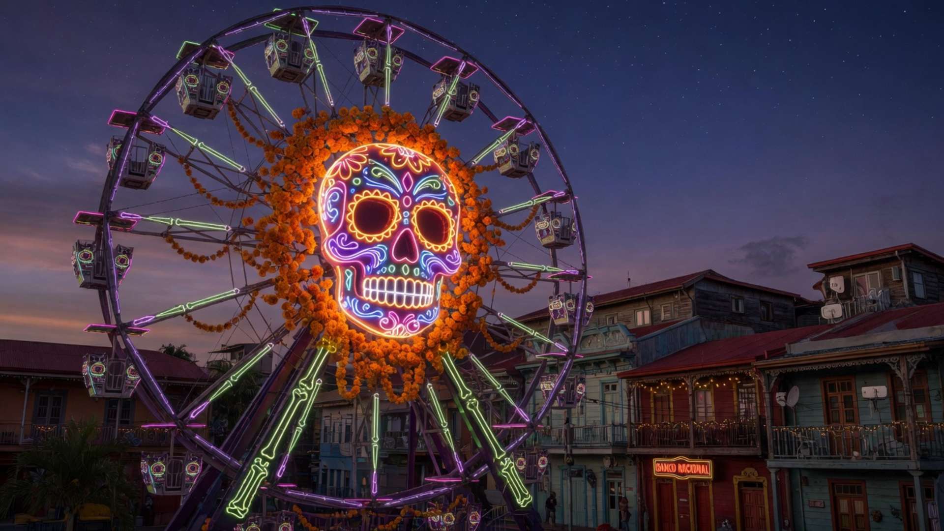 Parque Diversiones combina celebración cultural y filantropía con el festival del Día de los Muertos