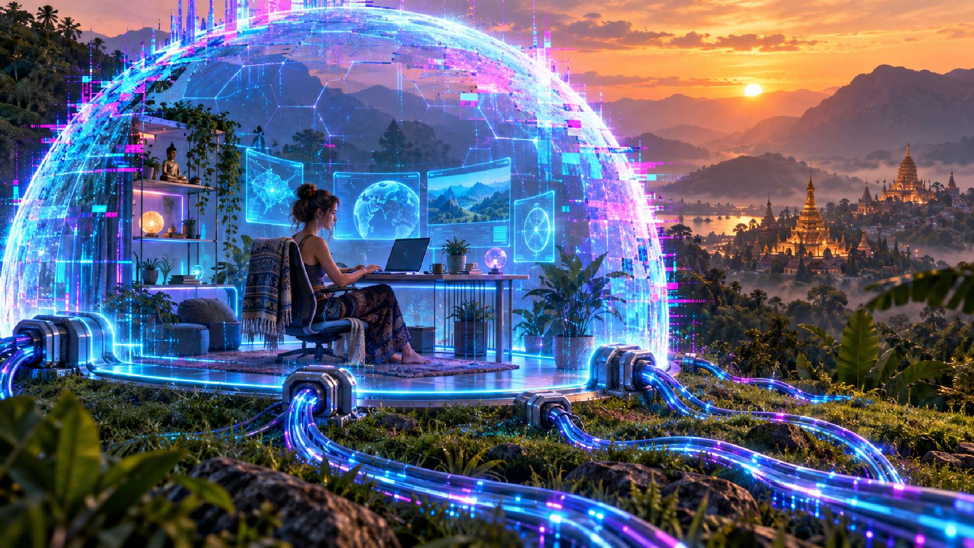Se identifican los destinos mundiales más seguros para las nómadas digitales mujeres que viajan solas