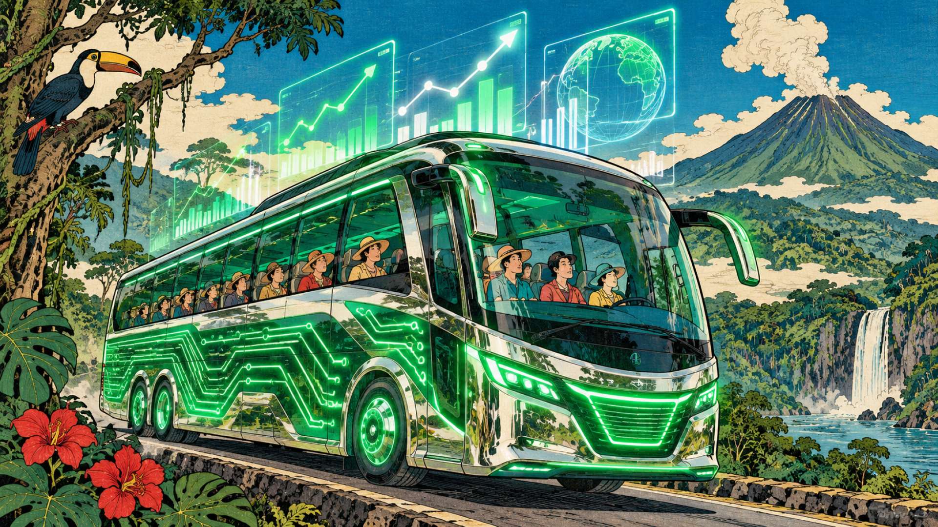 Los pequeños operadores impulsan la infraestructura de transporte turístico de Costa Rica en Expo Transtur 2026